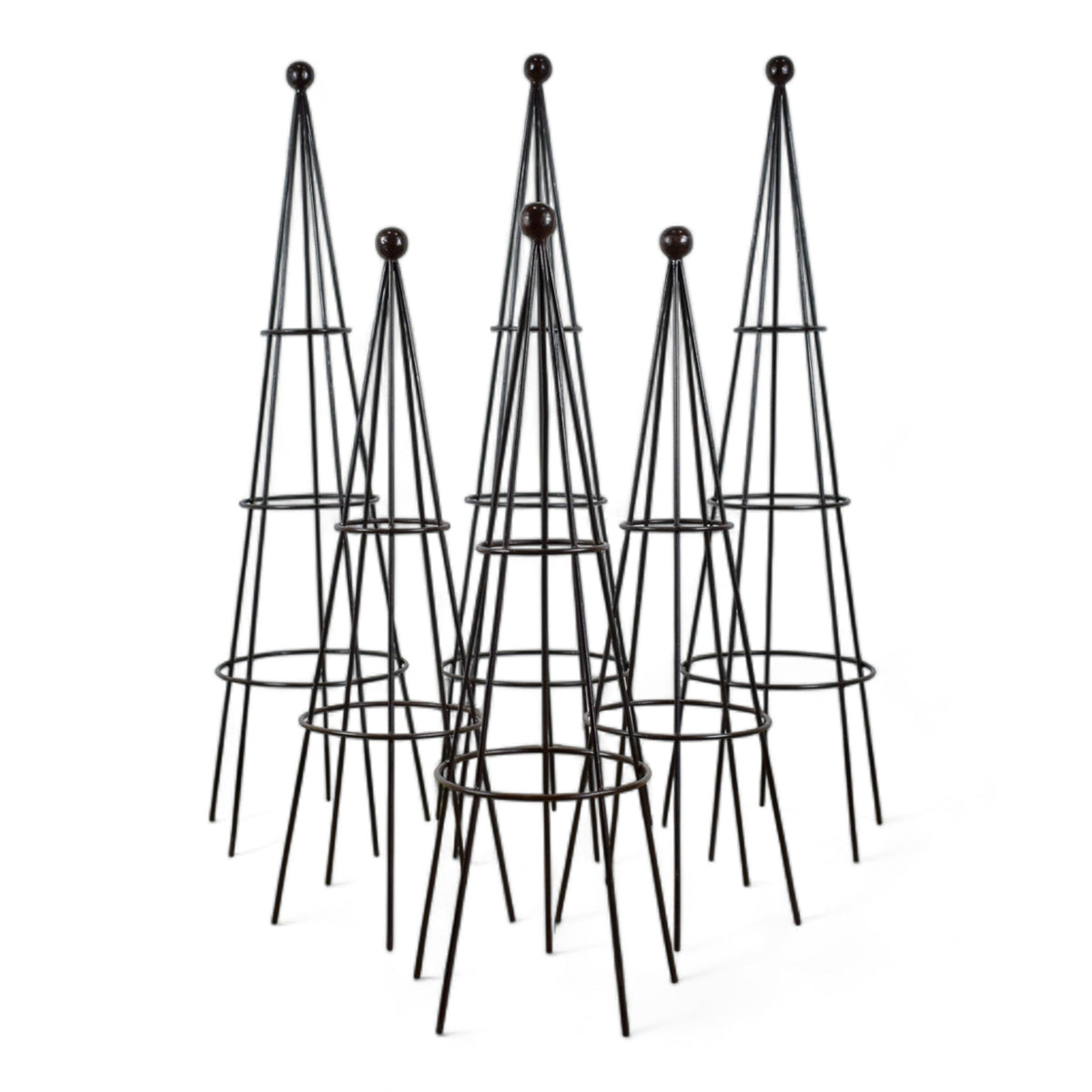 Quality Handmade Metal Garden Plant Stand Obelisk - 145 cm