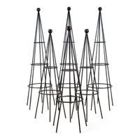 Quality Handmade Metal Garden Plant Stand Obelisk - 145 cm