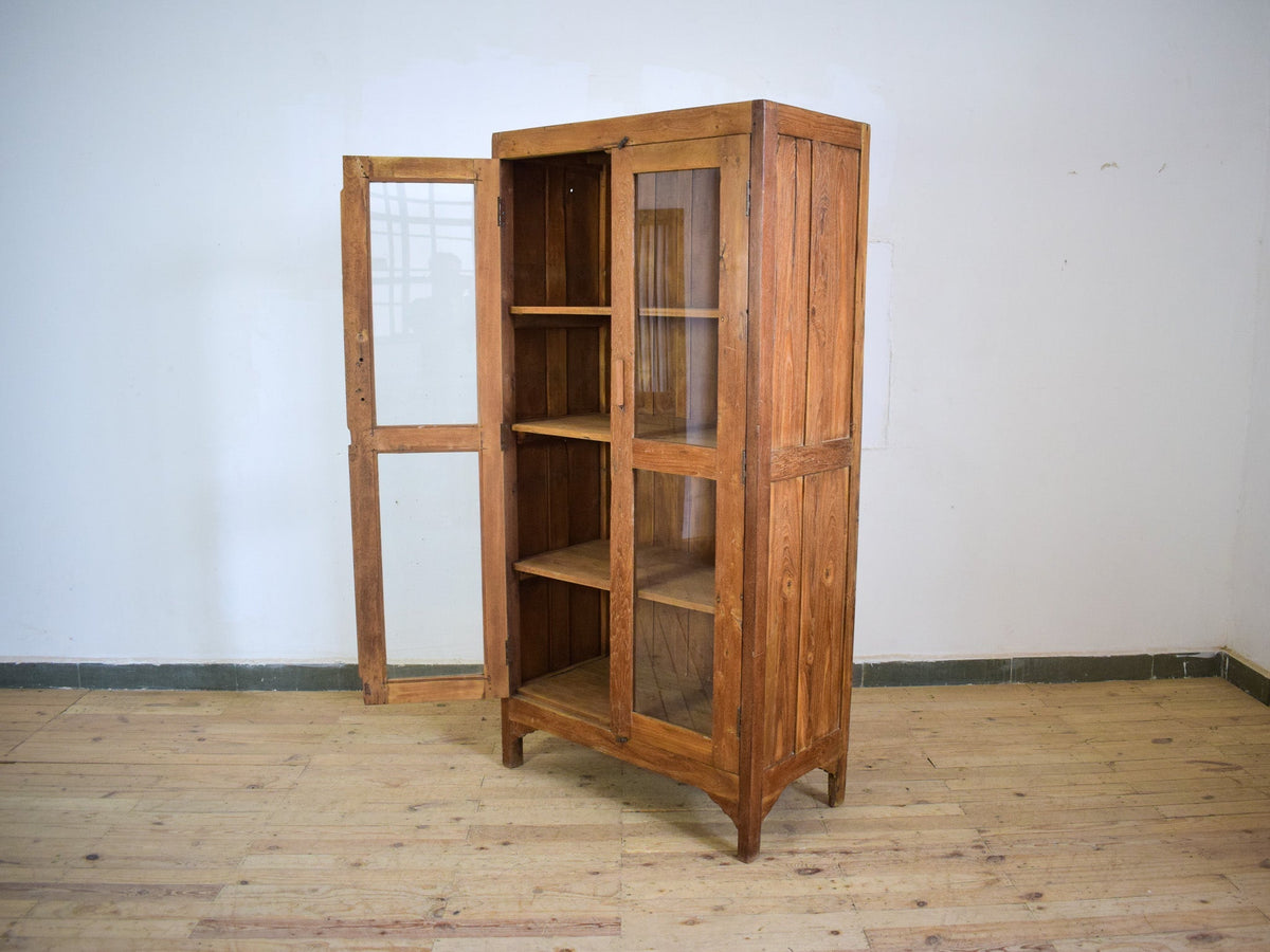 Vintage Wooden Rustic Cupboard Cabinet