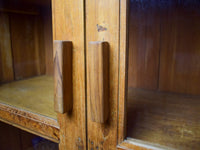 Vintage Rustic Wooden Housekeepers Cupboard Cabinet