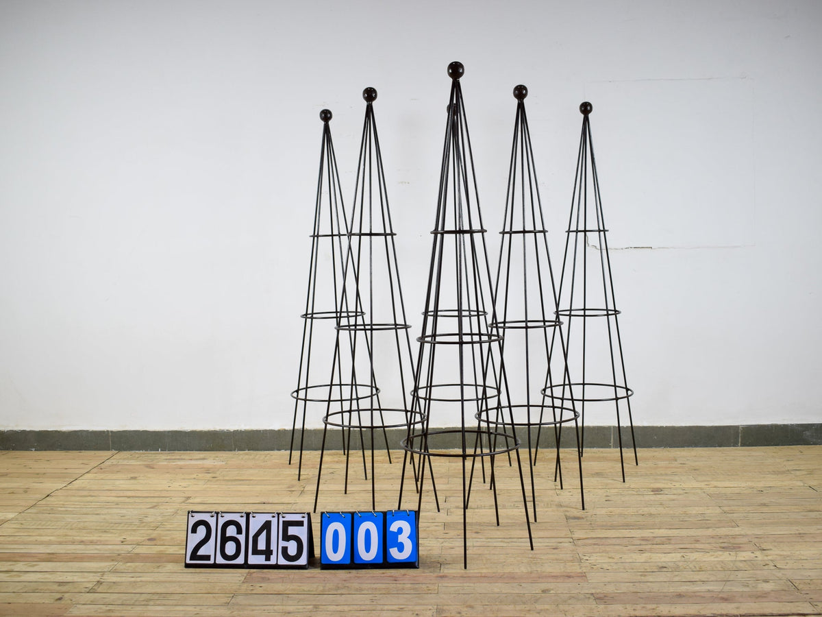 Quality Handmade Metal Garden Plant Stand Obelisk - 145 cm