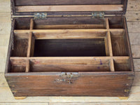 Vintage Rustic Wooden Chest Box
