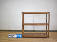 Vintage Wooden Rustic Shelves Shelving Rack Shop Display