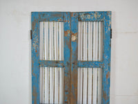 Pair of Antique Vintage Indian Doors Shutters