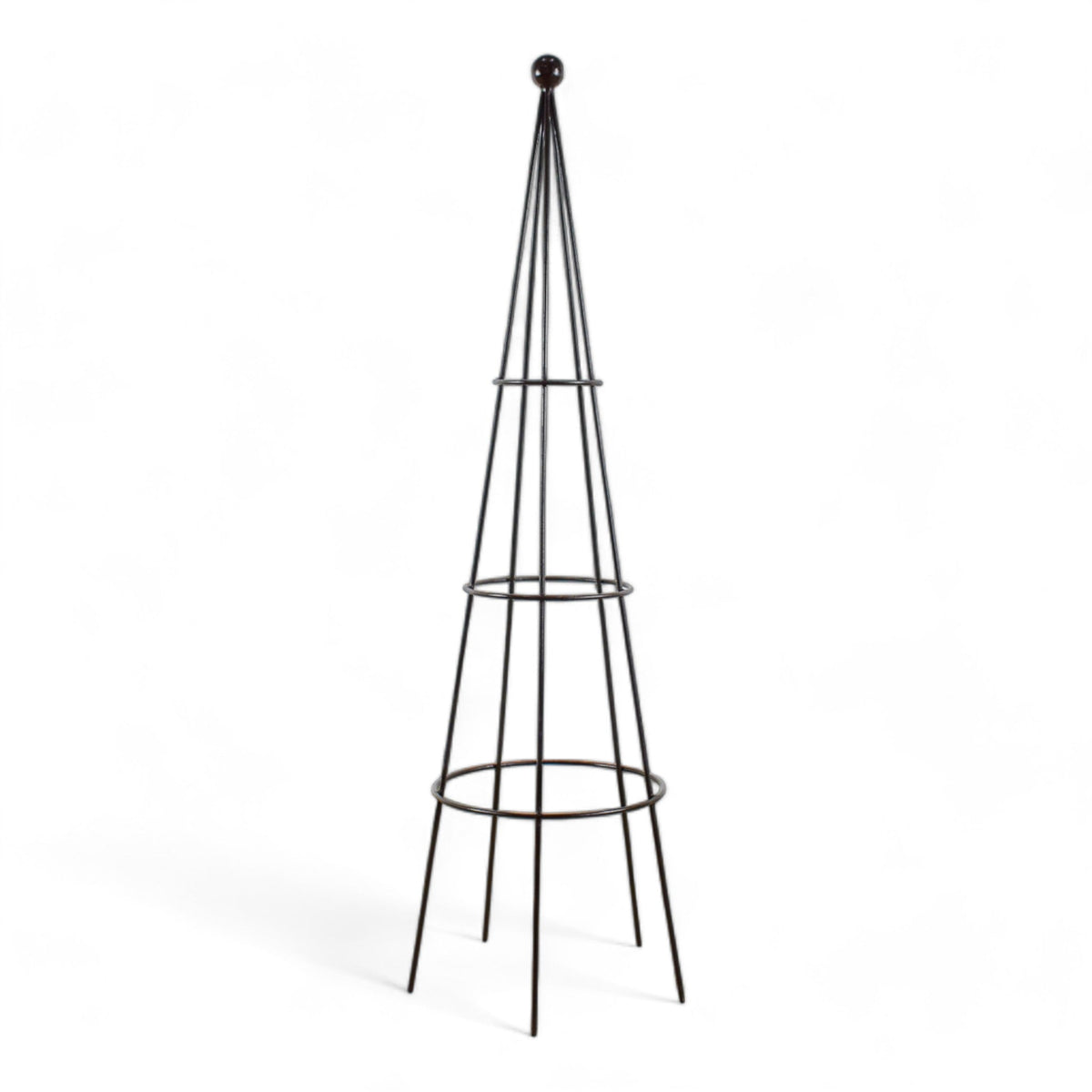 Quality Handmade Metal Garden Plant Stand Obelisk - 145 cm