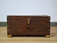 Vintage Rustic Wooden Chest Box