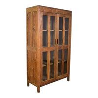 Vintage Wooden Rustic Cupboard Cabinet