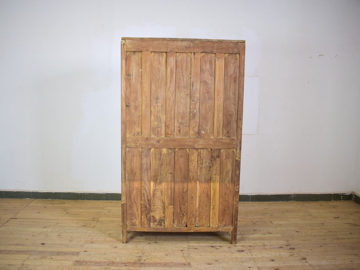 Vintage Wooden Rustic Cupboard Cabinet