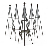 Quality Handmade Metal Garden Plant Stand Obelisk - 110 cm