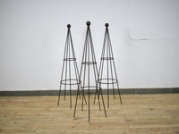 Quality Handmade Metal Garden Plant Stand Obelisk - 110 cm