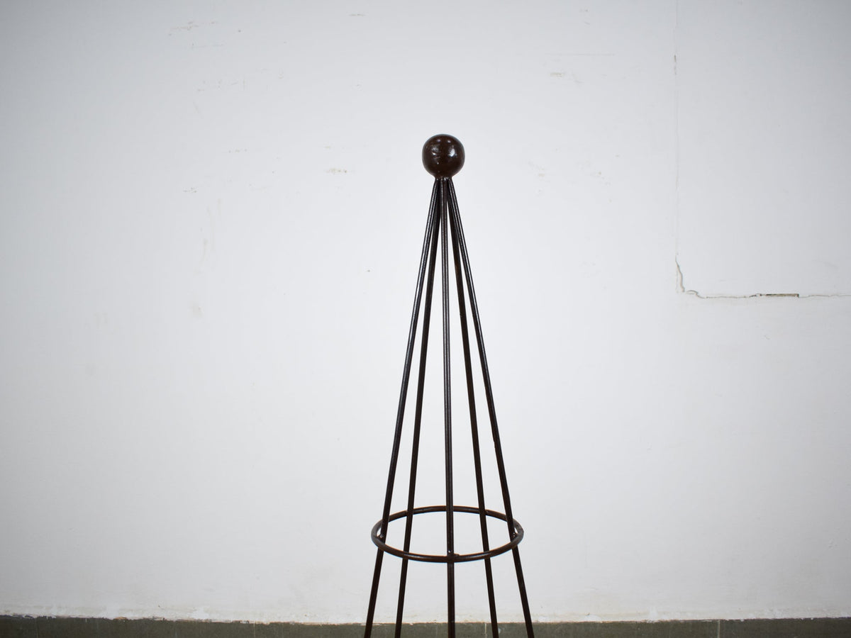 Quality Handmade Metal Garden Plant Stand Obelisk - 110 cm