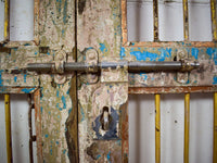 Pair of Antique Vintage Indian Doors Shutters