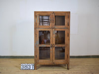 Vintage Rustic Wooden Cupboard Cabinet