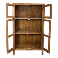Vintage Rustic Wooden Cupboard Cabinet