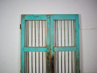 Pair of Antique Vintage Indian Doors Shutters