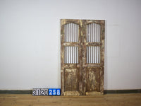 Pair of Antique Vintage Indian Doors Shutters