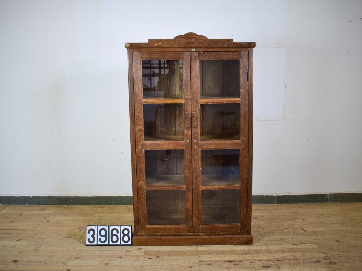 Vintage Wooden Rustic Cupboard Cabinet