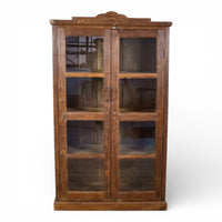 Vintage Wooden Rustic Cupboard Cabinet