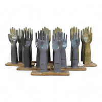 Vintage Indian Original Wooden Glove making Mould