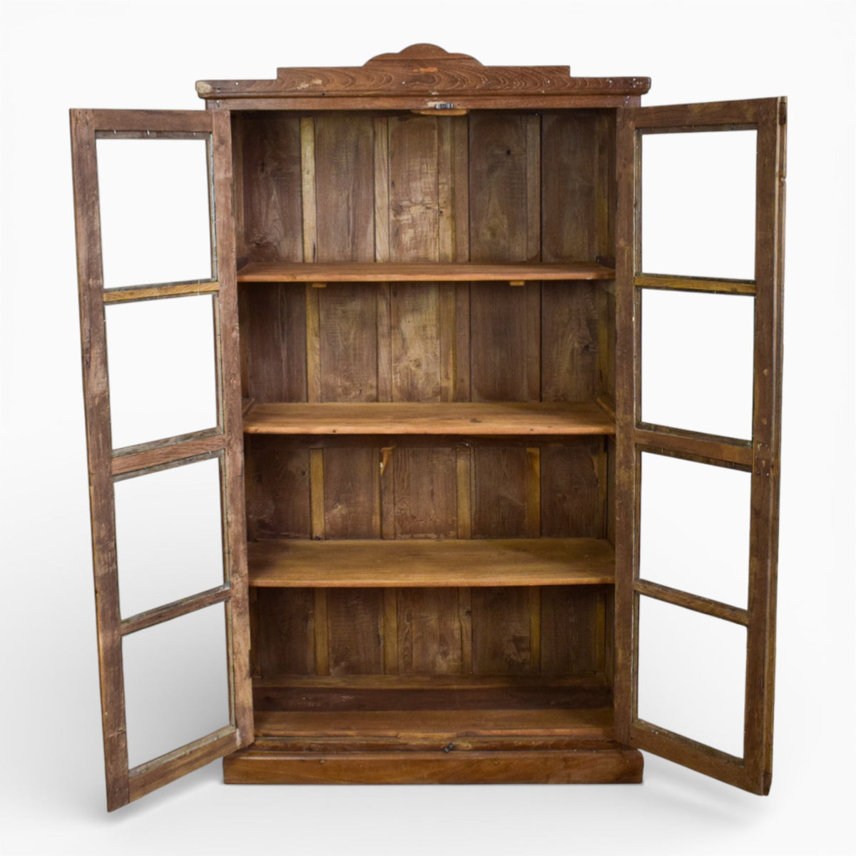 Vintage Wooden Rustic Cupboard Cabinet