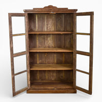 Vintage Wooden Rustic Cupboard Cabinet