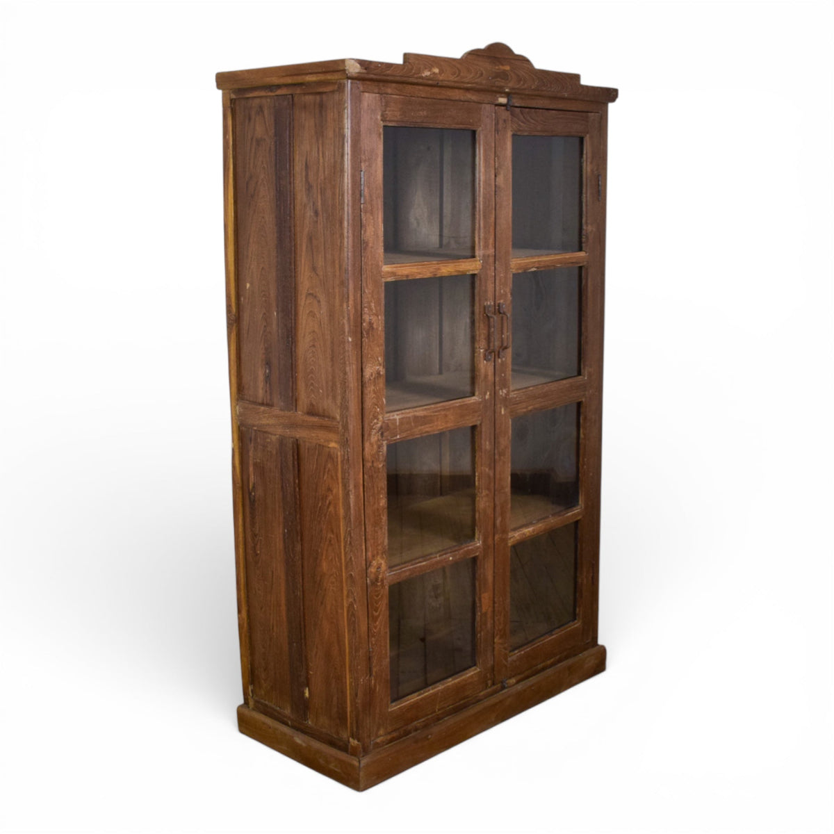 Vintage Wooden Rustic Cupboard Cabinet