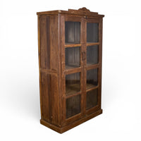 Vintage Wooden Rustic Cupboard Cabinet