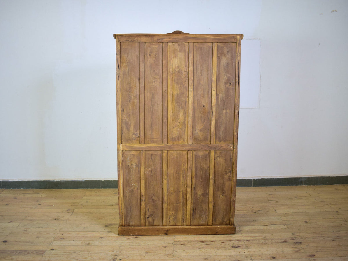 Vintage Wooden Rustic Cupboard Cabinet