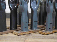 Vintage Indian Original Wooden Glove making Mould