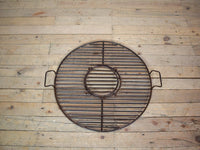 Hand Made Reclaimed Metal Kadai Fire Bowl Pit with Stand & Grill - 60cm