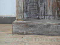 Large Vintage Antique Solid Wood Shop Display Cabinet Kitchen Dresser Cupboard