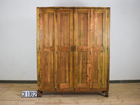 Large Vintage Pine Cupboard Cabinet