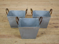 MILLWARDS® Handmade Vintage Style Galvanised Window Box Planter - 25 cm