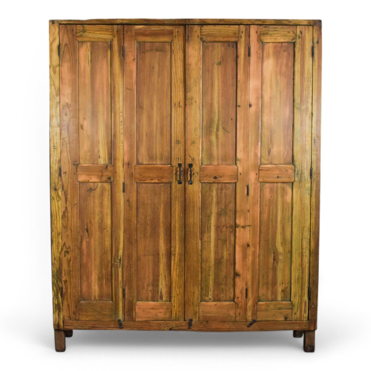Large Vintage Pine Cupboard Cabinet