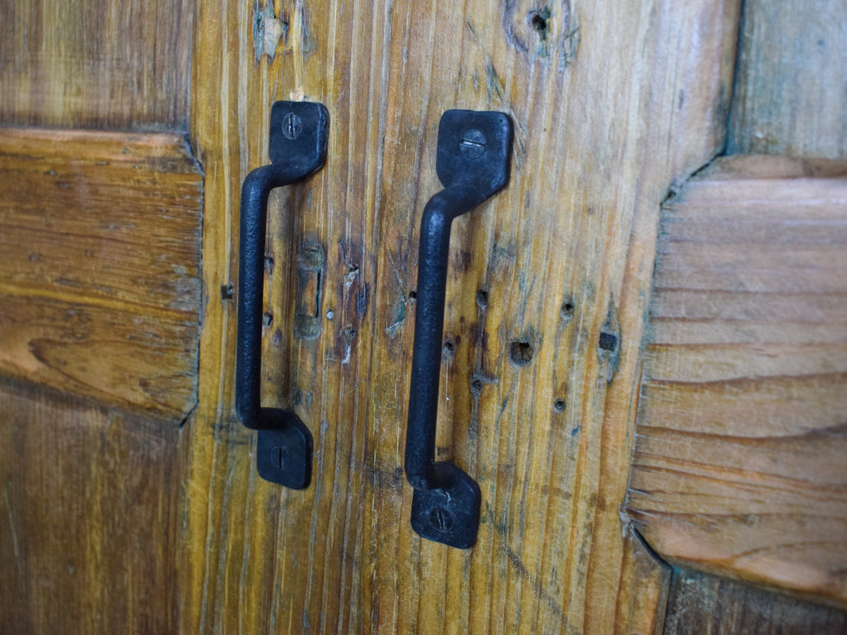 Large Vintage Pine Cupboard Cabinet