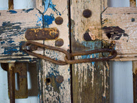 Pair of Antique Vintage Indian Doors Shutters