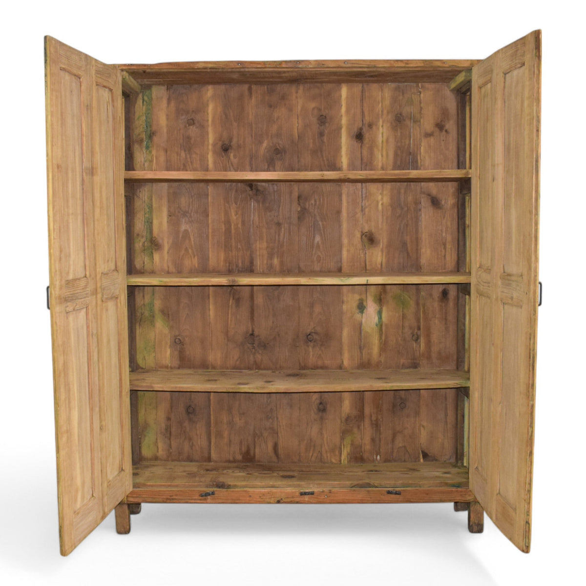 Large Vintage Pine Cupboard Cabinet