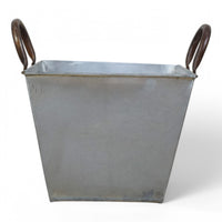 MILLWARDS® Handmade Vintage Style Galvanised Window Box Planter - 25 cm