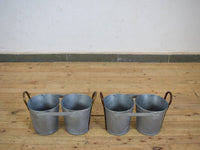 MILLWARDS® Galvanised Double Planter - LARGE