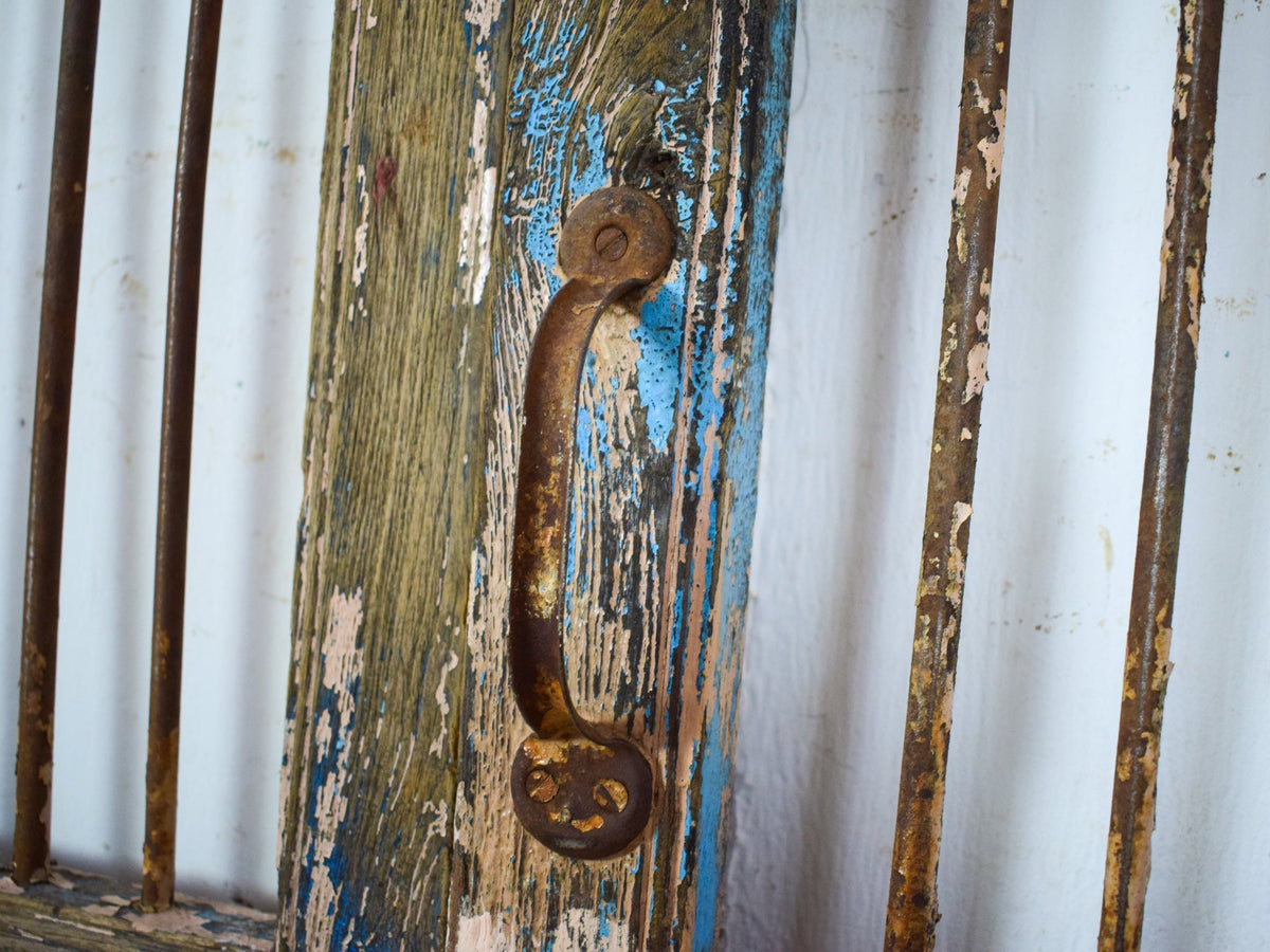 Pair of Antique Vintage Indian Doors Shutters