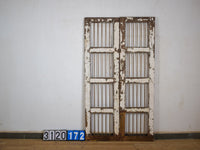 Pair of Antique Vintage Indian Doors Shutters