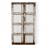 Pair of Antique Vintage Indian Doors Shutters