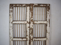 Pair of Antique Vintage Indian Doors Shutters