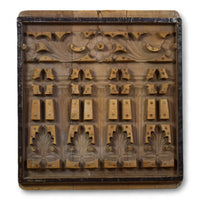 Vintage Rustic Architectural Wooden Carved Mould Board Wall Art