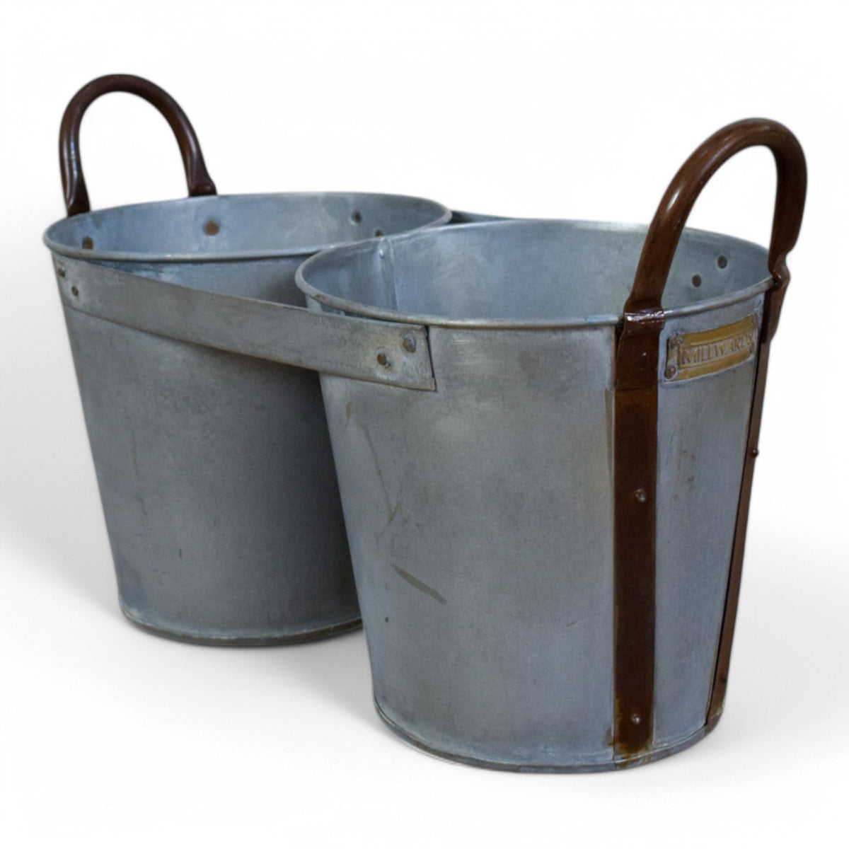 MILLWARDS® Galvanised Double Planter - LARGE