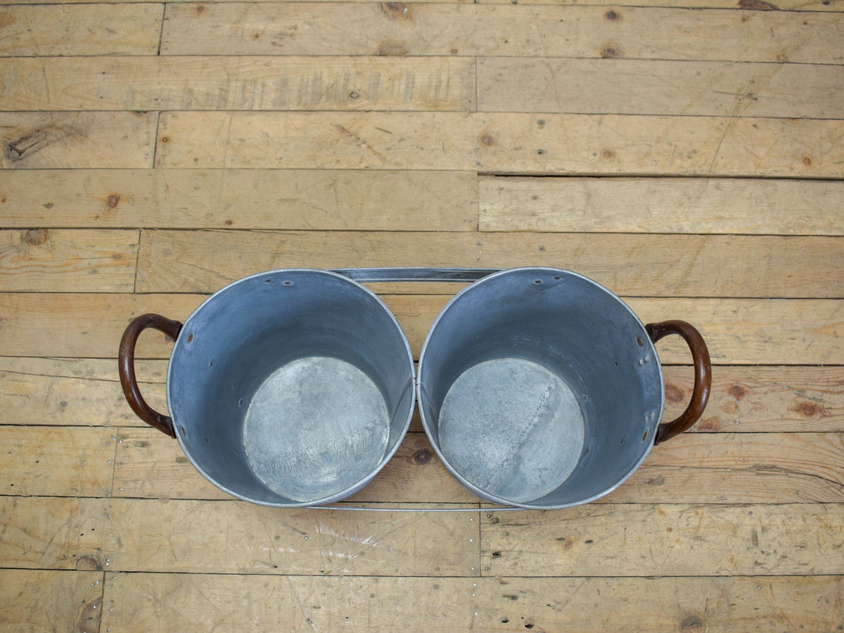 MILLWARDS® Galvanised Double Planter - LARGE