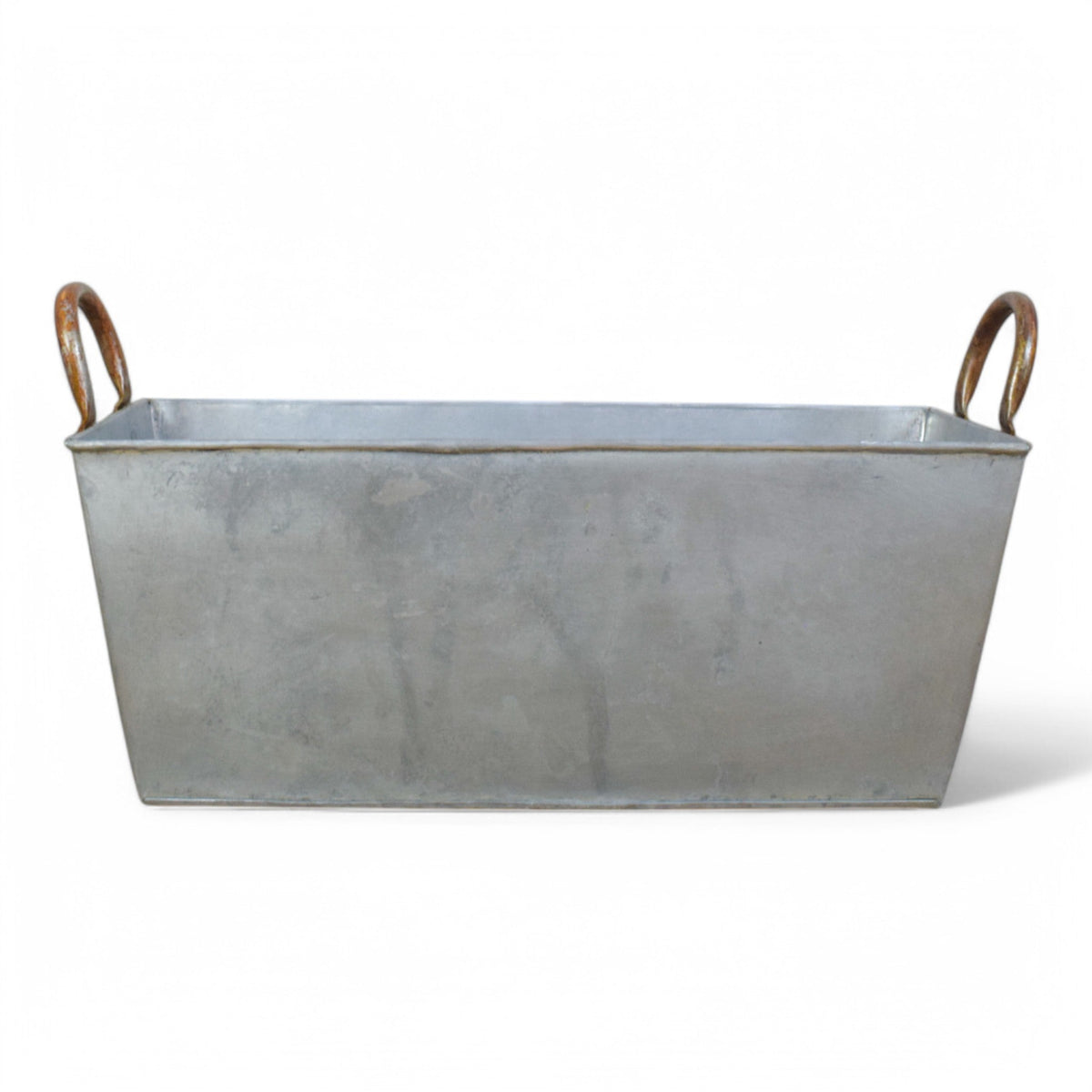 MILLWARDS® Handmade Vintage Style Galvanised Window Box Planter  - 50 cm