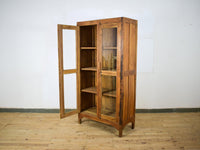 Vintage Rustic Wooden Housekeepers Cupboard Cabinet