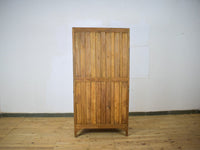 Vintage Rustic Wooden Housekeepers Cupboard Cabinet