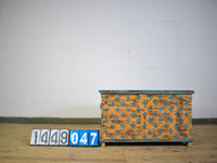 Hand Painted Vintage Chest Trunk Box Coffee Table